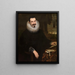 El Notario Barthel van den Berghe - Cornelis de Vos — cuadro enmarcado en la pared