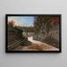 Gorge de rivière en automne - Cornelius David Krieghoff — framed artwork on a wall