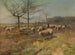 Un día soleado de marzo - Cornelius van Leemputten — vista de la obra