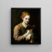 Lectura de Santa Catalina - Correggio — cuadro enmarcado en la pared