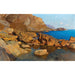 Reproducción del cuadro Costa rocosa cerca de Nervi al atardecer - Alfred Zoff