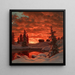 Atardecer - Ivan Choults — cuadro enmarcado en la pared