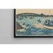 Reproducción del cuadro Coucher de soleil sur le pont de Ryōgoku vu depuis la berge d'Ommaya [Edo] - Katsushika Hokusai