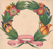 Corona hecho de flores atadas con una cinta en la base - William Wood Thackara — vista de la obra