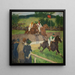 Carrera de Caballos - Gsta Von Hennigs — cuadro enmarcado en la pared