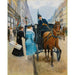 Reproduction of the painting Courses Rue De La Paix - Jean Béraud
