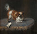 Courtisane aux chiens - David Klöcker Ehrenstrahl — vista de la obra