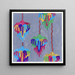 Creaciones Pl06 - Jef de Schilder — cuadro enmarcado en la pared