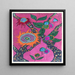 Creaciones Pl07 - Jef de Schilder — cuadro enmarcado en la pared