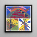 Creaciones Pl08 - Jef de Schilder — cuadro enmarcado en la pared