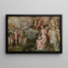 Alegoría de la fidelidad - Crispijn van den Broeck — cuadro enmarcado en la pared