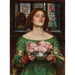 Reproducción del cuadro Cose los botones de rosa mientras pueda - John William Waterhouse
