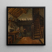 Cocina - Henri de Braekeleer — cuadro enmarcado en la pared