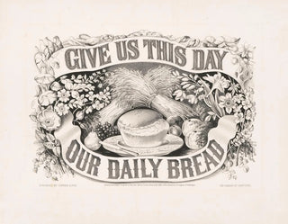 Currier  Ives - Give us this day our daily bread.webp