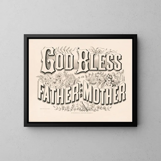 Currier  Ives - God bless father and mother.webp