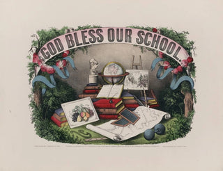 Currier  Ives - God bless our school.webp