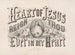 Corazón de Jesús, siempre reina en mi corazón - Currier & Ives — vista de la obra