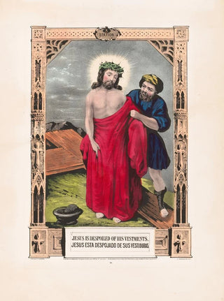Currier Ives - Jesus is despoiled of his vestments.webp