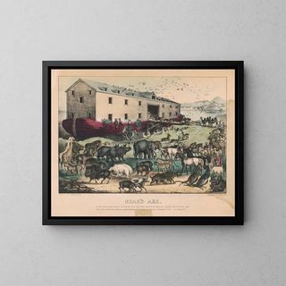 Currier  Ives - Noahs ark.webp