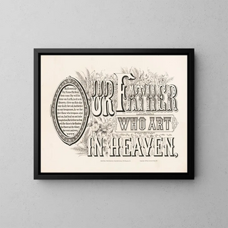 Currier  Ives - Our father who art in heaven.webp