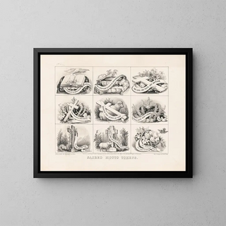 Currier  Ives - Sacred motto tokens.webp