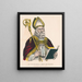 San Patricio - Currier Ives — cuadro enmarcado en la pared