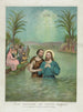 El bautismo de Cristo - Currier Ives — vista de la obra
