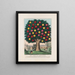 L'Arbre de tempérance - Currier Ives — cuadro enmarcado en la pared