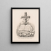 La Parole et le Signe - Currier Ives — cuadro enmarcado en la pared
