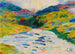 Landscape painting with watercourse - Curt Herrmann — artwork view