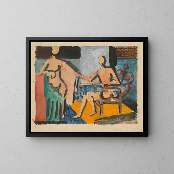 Atelier - Cyprian Majernik — cuadro enmarcado en la pared