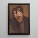 Payaso - Cyprian Majernik — cuadro enmarcado en la pared