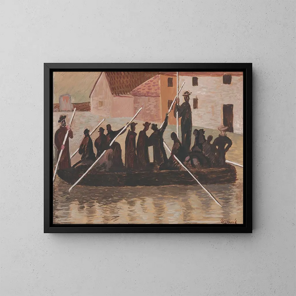 Pavode - Cyprian Majernik — framed artwork on a wall