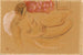 a reclining female nude - Cyprian Majernik — artwork view