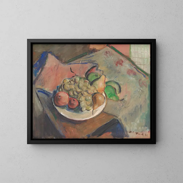 Still life painting - Cyprian Majernik — framed artwork on a wall