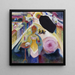 Dama en Moscú - Wassily Kandinsky — cuadro enmarcado en la pared