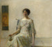 Dame avec un Masque - Thomas Wilmer Dewing — artwork view