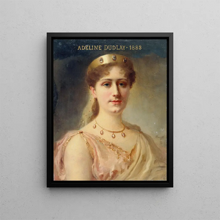 Daniel Brard - Portrait dAdeline Dudlay 18581934 socitaire de la ComdieFranaise dans le rle dAlcmne.webp