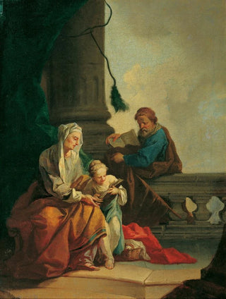 Daniel Gran - Unterweisung Mariens Durch Joachim Und Anna.webp
