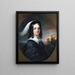 Marie Inman - Daniel Huntington — cuadro enmarcado en la pared