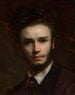 Self-portrait Painting - Daniel Penther — artwork view