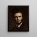Self-portrait Painting - Daniel Penther — framed artwork on a wall
