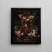 a Crown of Flowers Framing the Virgin Mary - Daniel Seghers — framed artwork on a wall