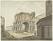 L'arc de Janus quadrifons and part of S Giorgio in Velabro in Rome - Daniël Dupré — artwork view
