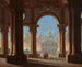 Architectural study of the palace entrance - Daniël de Blieck — artwork view