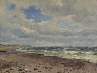 Dankvart Dreyer - A Beach with Dunes The West Coast of Jutland.webp