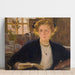 Reproduction of the painting In Ahola's Workshop (Mlle Selin) - Venny Soldan-Brofeldt