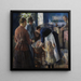 En la bañera - Christian Krohg — cuadro enmarcado en la pared