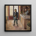 En la taberna - Edvard Munch — cuadro enmarcado en la pared