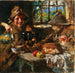 En la taberna - Vincenzo Irolli — vista de la obra